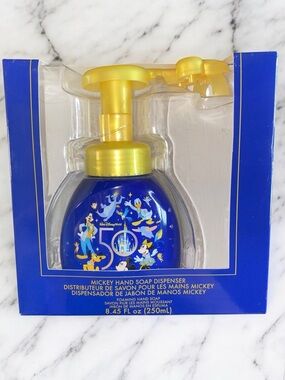 Limited edition Walt Disney World 50th Anniversary Foaming  Soap Dispenser
